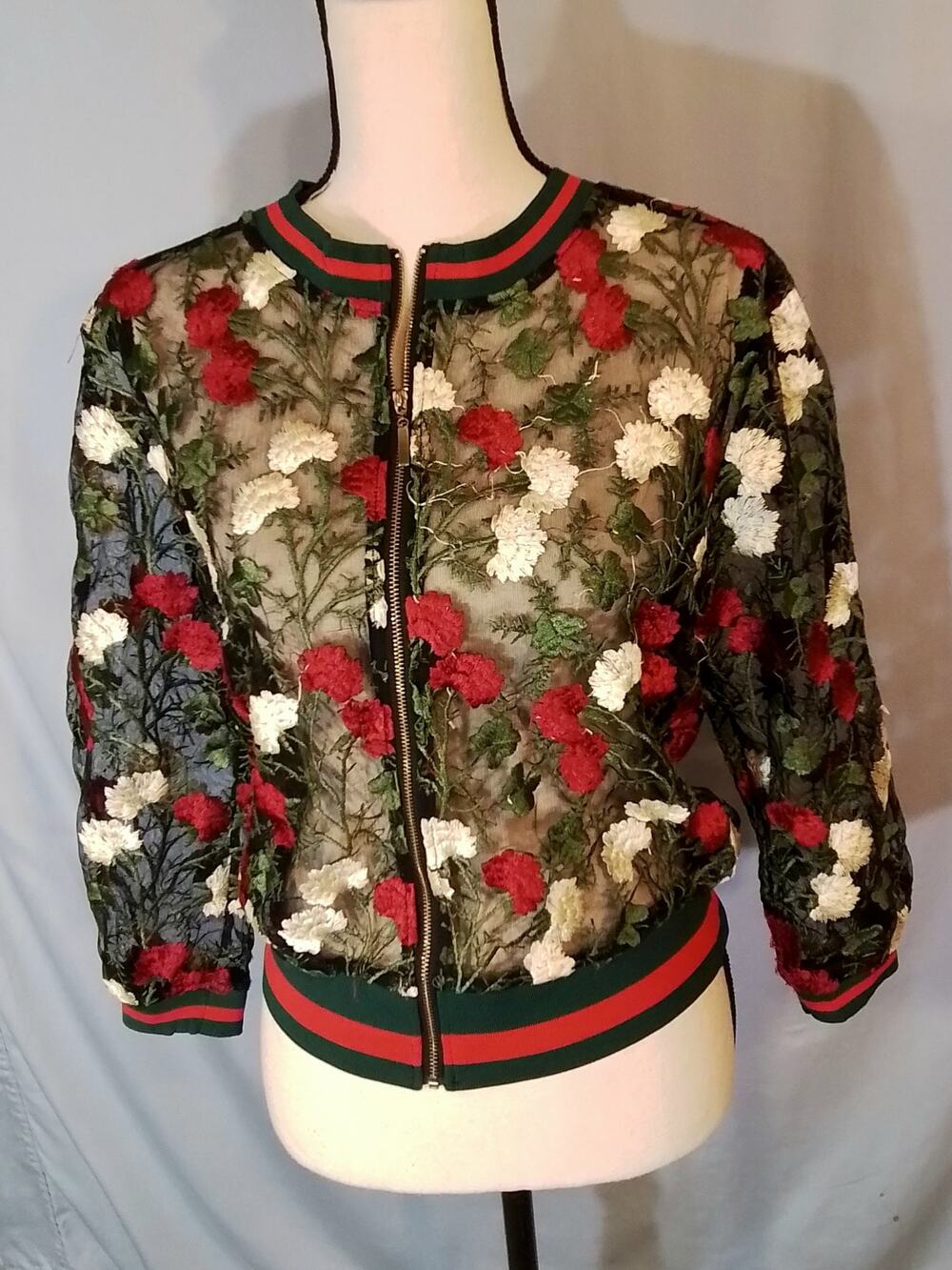 Runway Paris green jacket